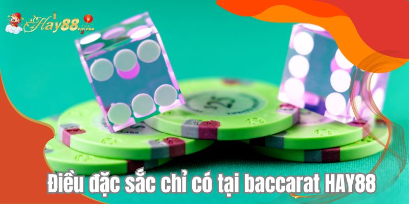 Điều đặc sắc chỉ có tại baccarat HAY88